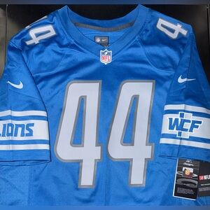 Large | Detroit Lions Nike Malcolm Rodriguez Replica Game Day Jersey #44